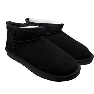 CUSHIONAIRE Women's pull on boot  8 BLACK
